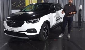 Découverte de l'Opel Grandland X Hybrid 4 (2019)