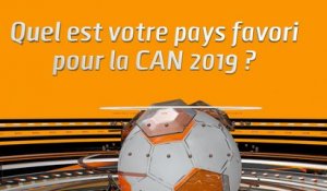 Microdrome de la CAN: Quel est votre pays favori pour la CAN 2019 ?