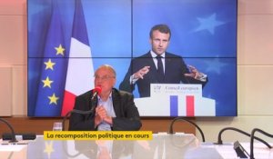 Jean-Louis Bourlanges : "Le problème, c'est que Macron doit faire des réformes qui ne plaisent pas à l'électorat de gauche"