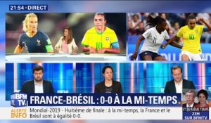 France-Brésil: 0-0 à la mi-temps