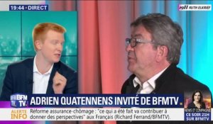 Adrien Quatennens: "Si vous voulez une carrière d'une semaine, faites un post Facebook pour dire que vous quittez La France insoumise"