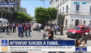 Double attentat à la bombe à Tunis: deux kamikazes se seraient fait exploser