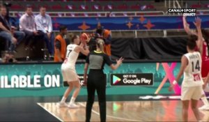 EuroBasket Féminin : France / Tchèquie - Sublime tir à 3 points de Marine Johannès