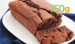 Recette du cake vegan banane et chocolat - 750g