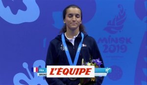 La médaille de bronze de Bouderbane - Jeux Européens - Karaté