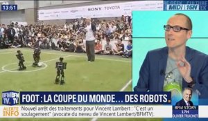 La France, favorite de la Coupe du monde de foot... des robots