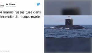 Russie : 14 marins tués après l’incendie d’un sous-marin