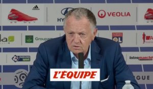 Aulas «Une opération financière très importante» - Foot - L1 - OL