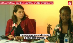 Éducation au Sahel : l'appel d'une étudiante