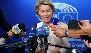 Ursula von der Leyen sollicite les euro-députés à Strasbourg
