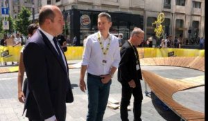 Tour de France 2019: le Fan Zone de Bruxelles inaugurée par Bernard Hinault