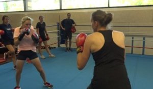 Championnat d'Europe par équipes Dames : Les Françaises se préparent... à la boxe