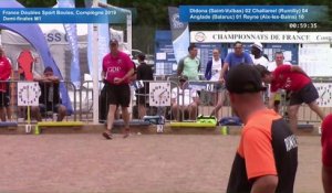 Demi-finales M1, France Doubles, Compiègne 2019