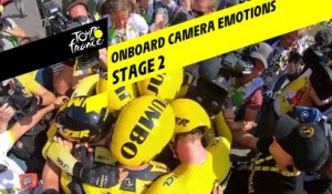 Onboard camera Emotions - Étape 2 / Stage 2 - Tour de France 2019