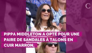 PHOTOS. Wimbledon 2019 : Pippa Middleton, élégante en rose pou...