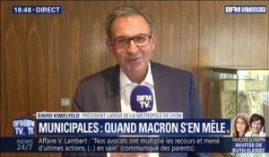 Municipales à Lyon: David Kimelfeld "ne souhaite pas placer le président de la République en arbitre"
