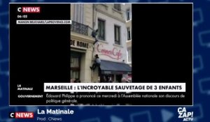 L'incroyable sauvetage de trois enfants lors d'un incendie à Marseille