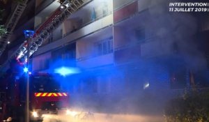 Les images de l'incendie spectaculaire à Noisy-le-Sec