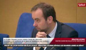 Projet de loi en faveur des élus locaux : sébastien lecornu dévoile les grandes lignes au sénat (15/07/2019)