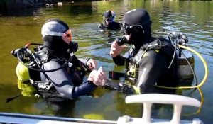 Lac de Gérardmer Baptême de plongée à 86 ans