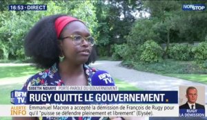 Sibeth Nidaye: François de Rugy a considéré "qu'il pouvait mettre en danger le collectif gouvernemental"