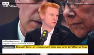 Nomination d'Élisabeth Borne : "C'est une mauvaise nouvelle pour l'écologie", estime Adrien Quatennens, député La France insoumise