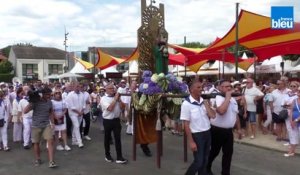 La procession de la Madeleine dans les rues de Mont-de-Marsan