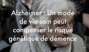 Alzheimer : Un mode de vie sain peut compenser le risque génétique de démence