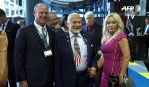 Mission lunaire: Buzz Aldrin appelle à la collaboration internationale