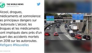 Alcool, drogue, médicaments et somnolence, les principaux dangers sur les autoroutes