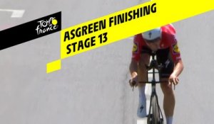 Asgreen qui finit / Asgreen finishing  - Étape 13 / Stage 13 - Tour de France 2019
