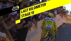 Last kilometer / Flamme rouge - Étape 13 / Stage 13 - Tour de France 2019