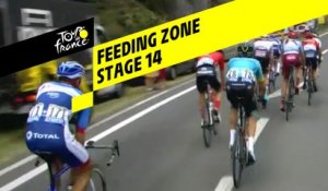 Zone de ravitaillement / Feeding zone - Étape 14 / Stage 14 - Tour de France 2019