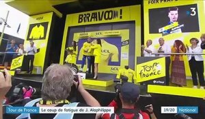 Tour de France : le coup de fatigue de Julian Alaphilippe