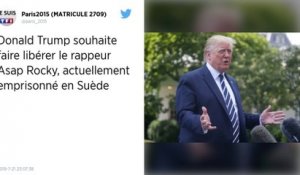Donald Trump a appelé le Premier ministre suédois pour libérer le rappeur ASAP Rocky