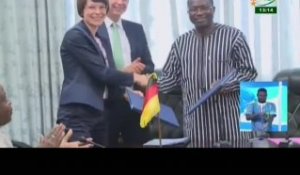 RTB/Signature de convention entre le Burkina Faso et la coopération Allemande