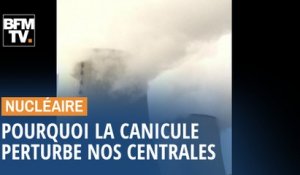 Pourquoi la canicule perturbe nos centrales nucléaires