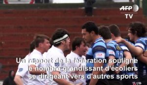 Le rugby néo-zélandais s'inquiète de la baisse du nombre de ses jeunes recrues