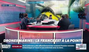 La chronique de Nina Godart : La France est à la pointe sur les drones marins - 25/07