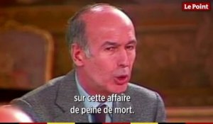 Valéry Giscard d'Estaing à propos de la peine de mort