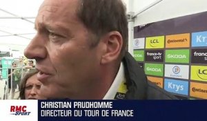 Tour de France : Prudhomme explique pourquoi la 19e étape a été arrêtée prématurément