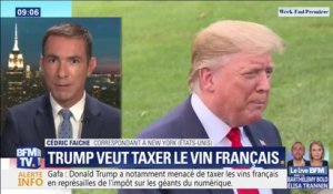 Taxer le vin Français : Trump veut frapper les esprits