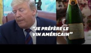 Donald Trump s'attaque au vin français, mais les avis sur son vin ne sont pas reluisants