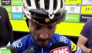 Tour de France 2019 - Julian Alaphilippe : "Si on m'avait dit ça il y a 3 semaines, j'y aurais jamais cru"