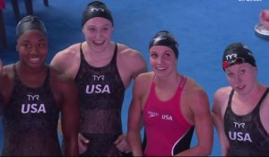 Gwangju 2019 : Record du monde pour les Américaines au relais 4 x 100 m 4 nages