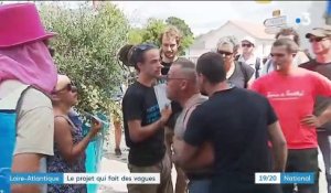 Loire-Atlantique : vives tensions entre militants écologistes et habitants favorables à la construction d'un Surf Park