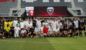 US Tour | The friendly game between D.C. United and OM fans