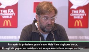 Liverpool - Klopp: "Gagner le Community Shield, tout le monde s'en fout"