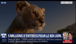 Le Roi Lion dépasse les 5 millions d'entrées en France en deux semaines