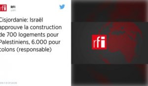 Cisjordanie : Israël approuve la construction de 700 logements pour Palestiniens, 6 000 pour colons